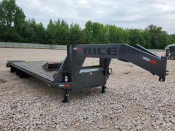  Salvage Rice Trailer