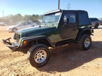  Salvage Jeep Wrangler