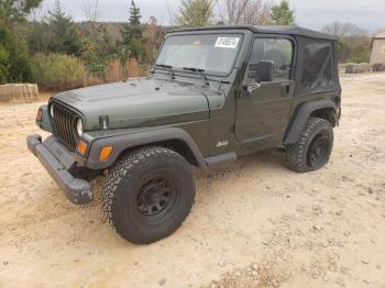  Salvage Jeep Wrangler