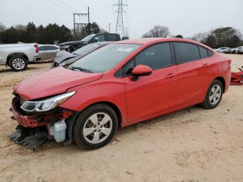  Salvage Chevrolet Cruze