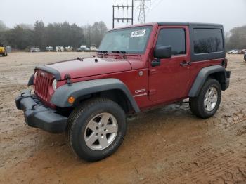  Salvage Jeep Wrangler