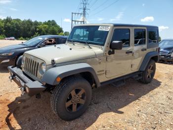  Salvage Jeep Wrangler
