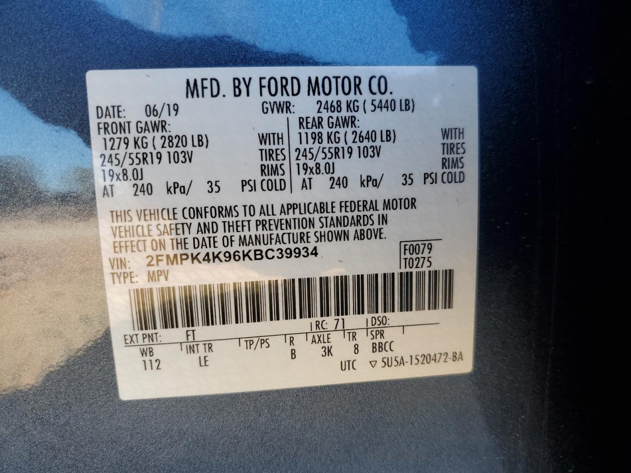 Ford Edge Titanium Image 13