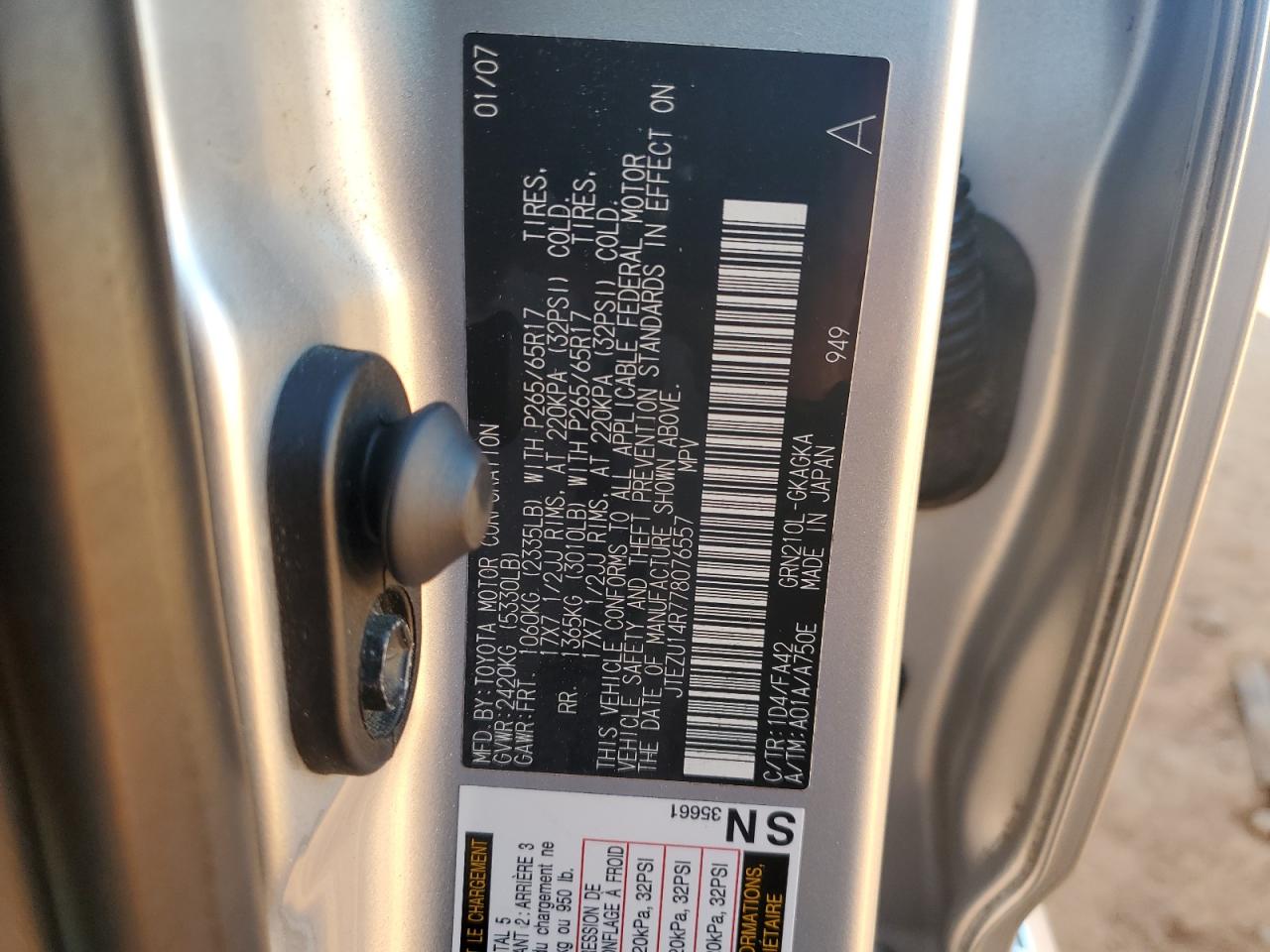 Toyota 4Runner Sr5 Image 9