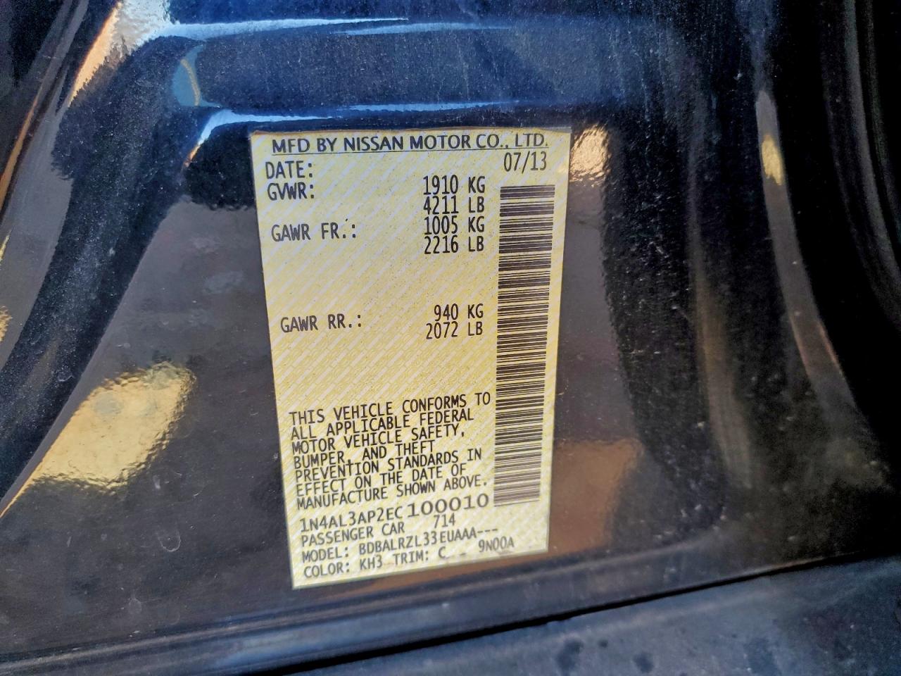 Nissan Altima 2.5 Image 12