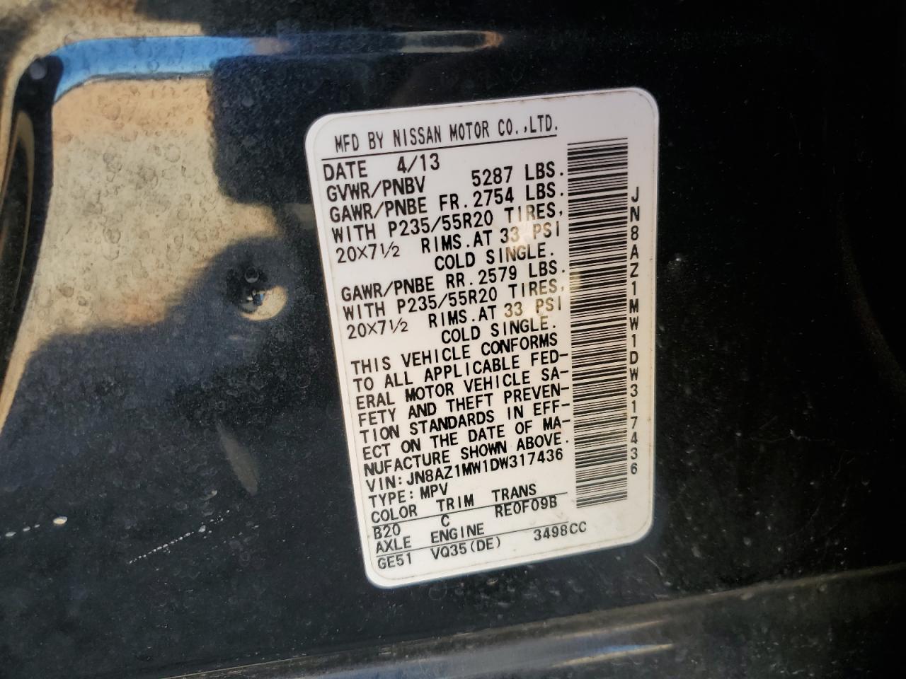 Nissan Murano S Image 12