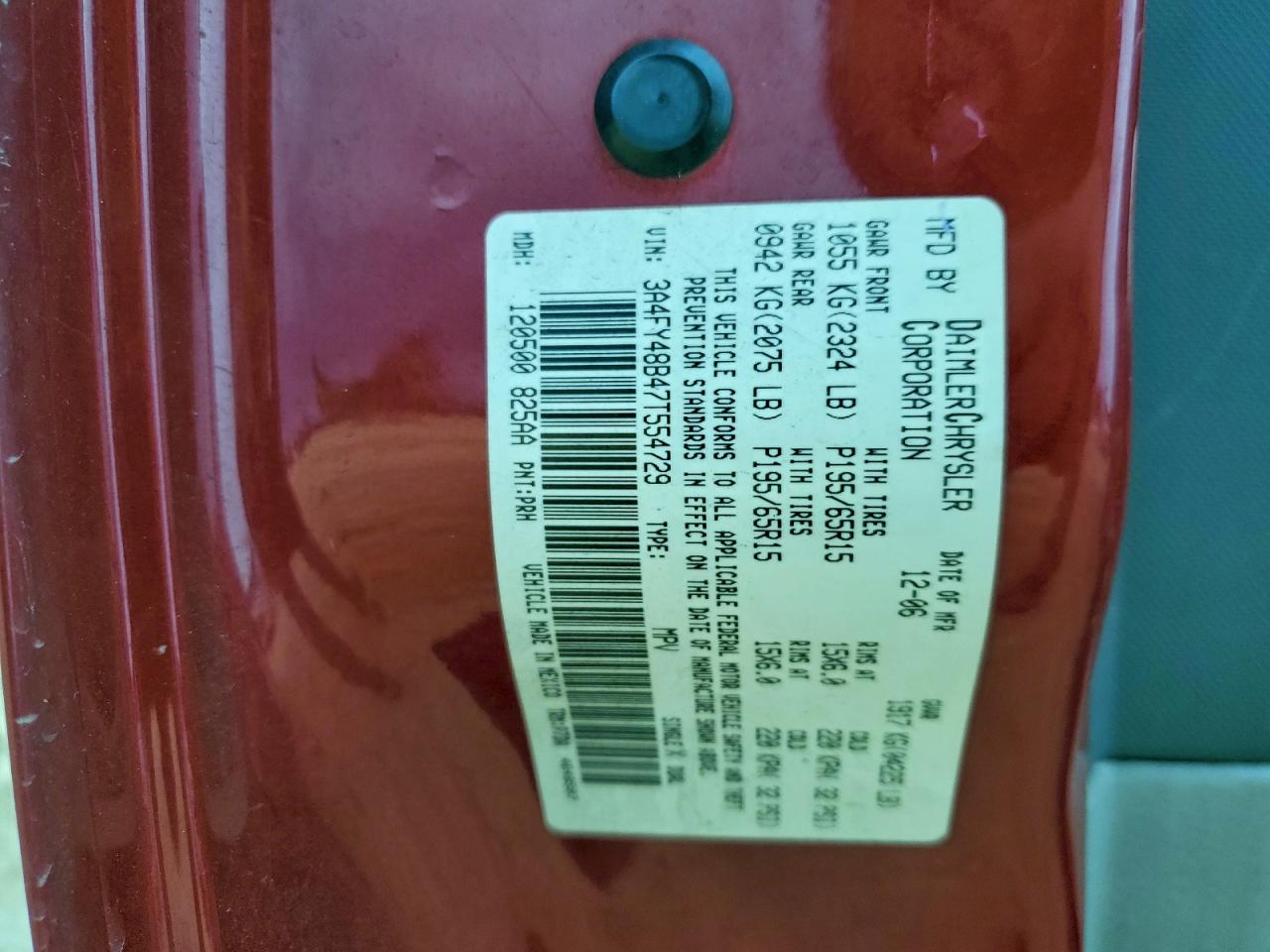 Chrysler PT Cruiser Image 12