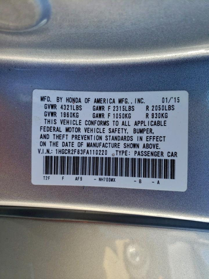 Honda Accord Exl Image 8