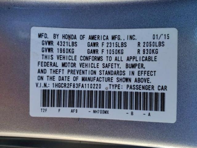 Honda Accord Exl Image 8