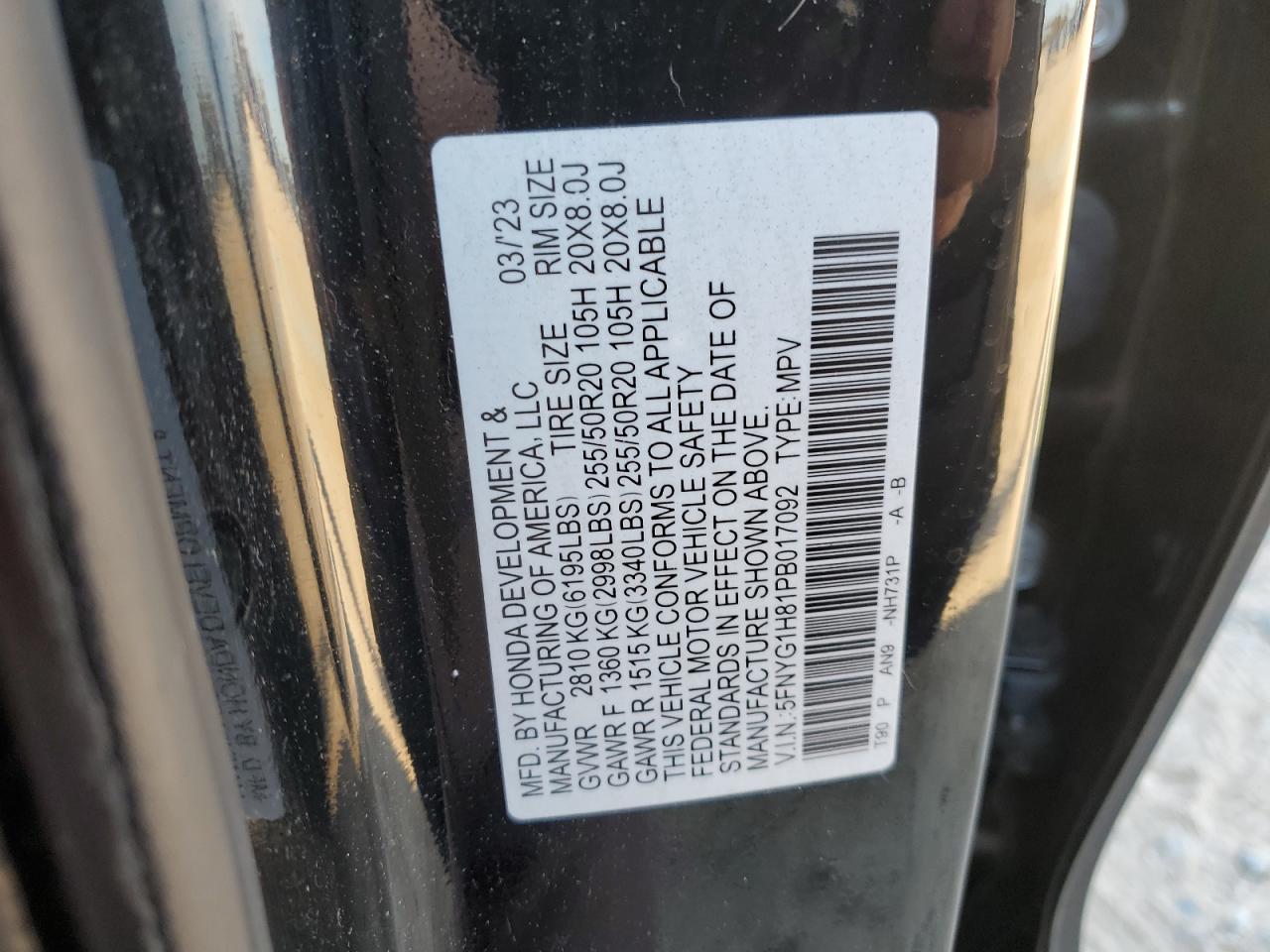 Honda Pilot Elite Image 13