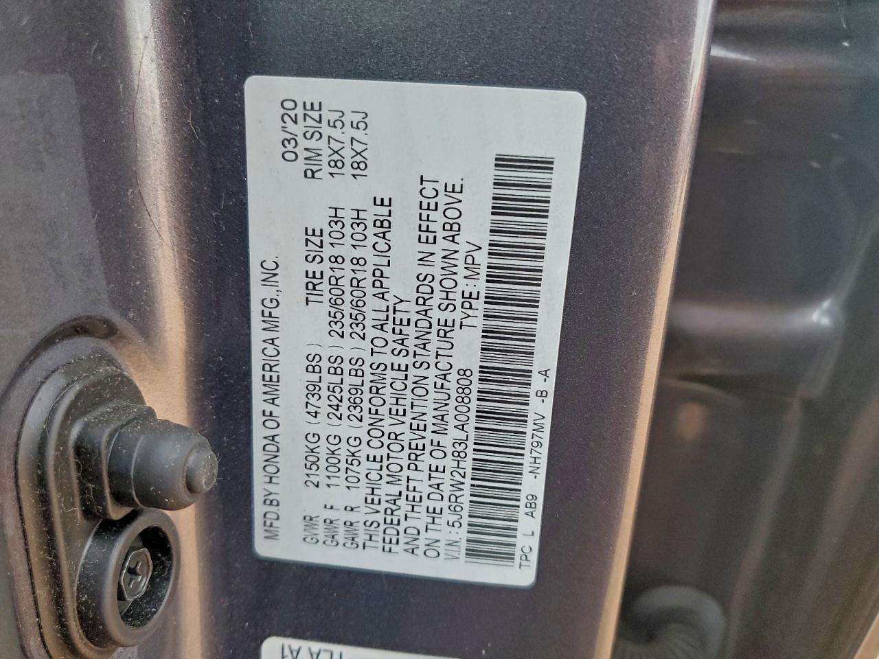 Honda Crv Exl Image 8