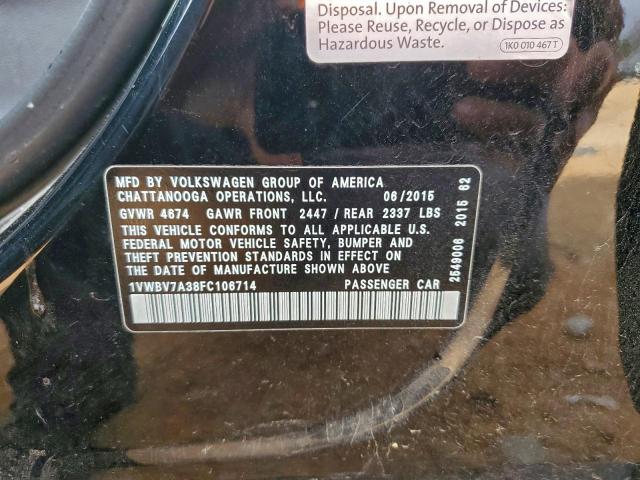 Volkswagen Passat Se Image 8