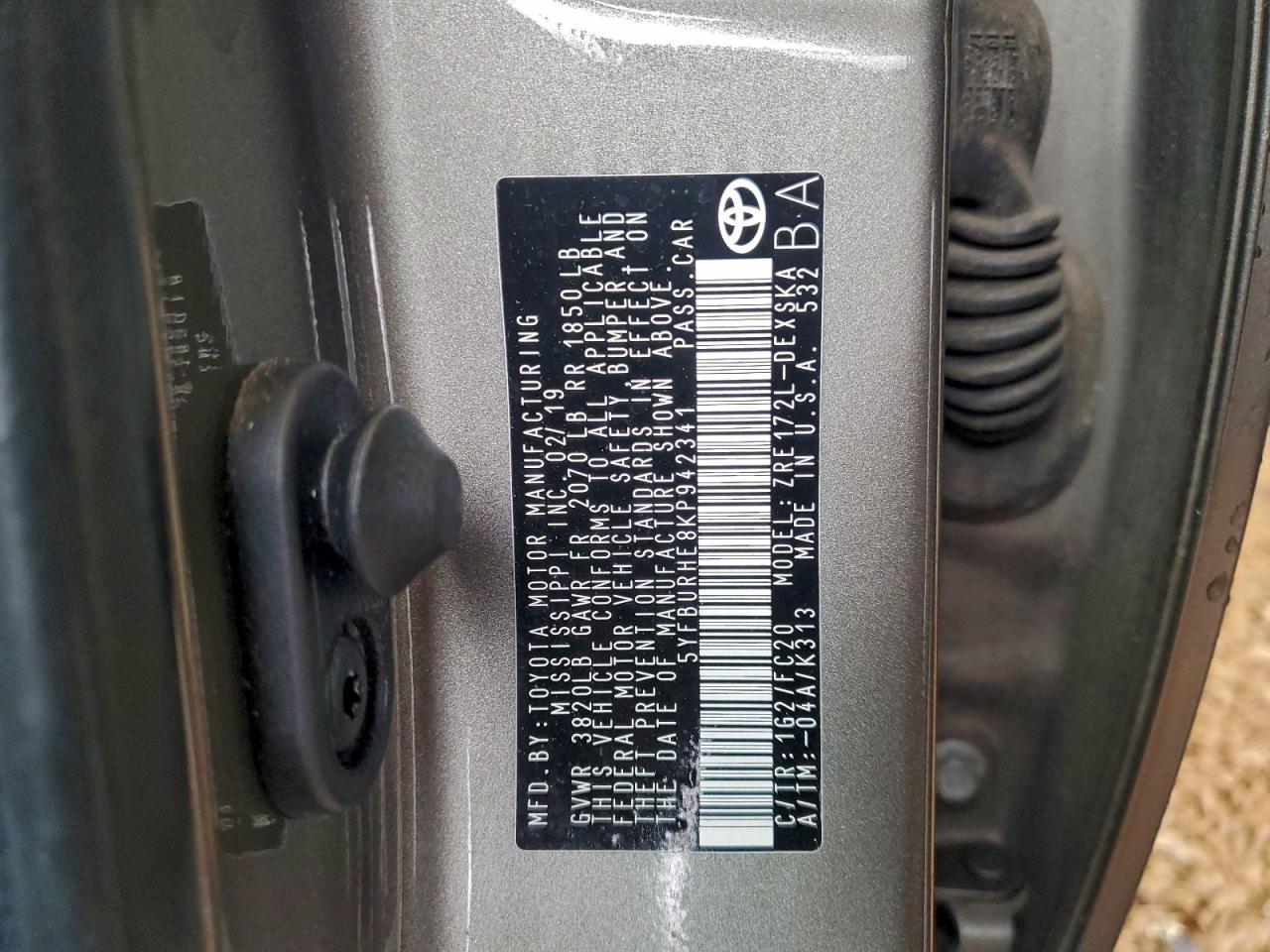 Toyota Corolla L Image 8