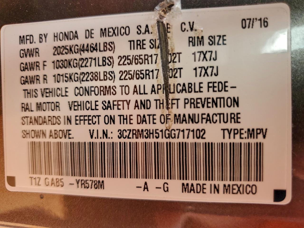 Honda Crv Ex Image 11