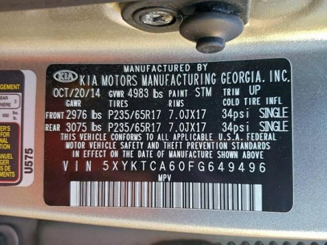 Kia Sorento Lx Image 10