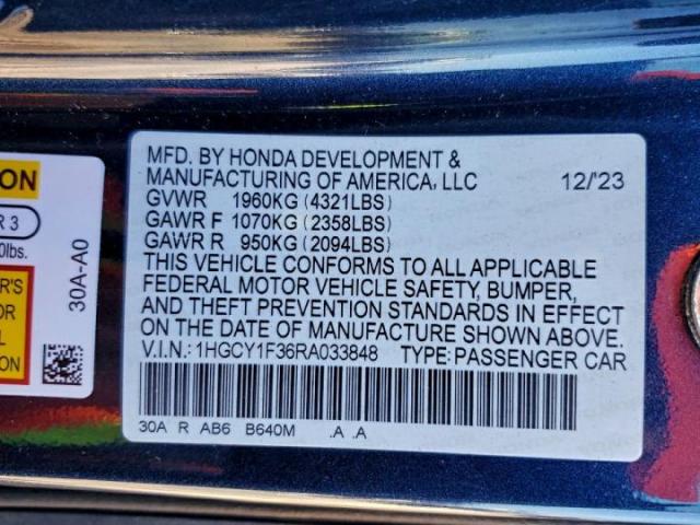 Honda Accord Ex Image 11