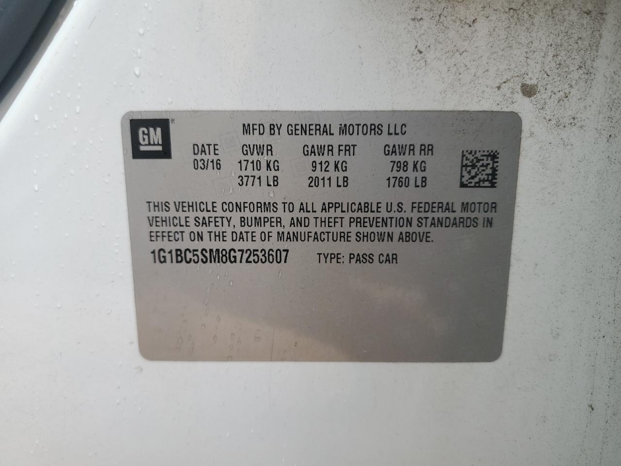 Chevrolet Cruze Ls Image 11