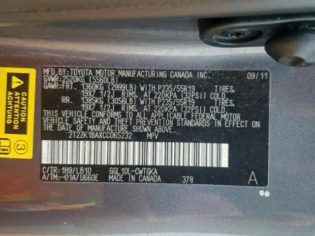 Lexus RX 350 Image 11