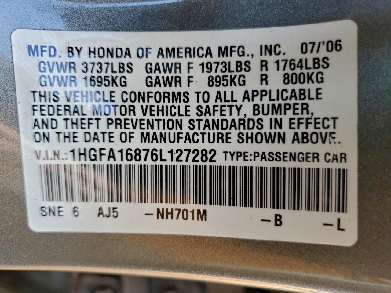 Honda Civic Ex Image 12